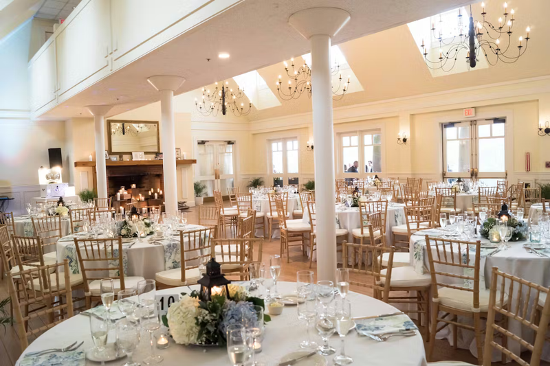 Outdoor wedding ceremony